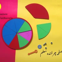 صفحه چرخنده احتمال معلم آریو